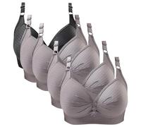 Imbottito gluteo Anello in acciaio senza lacci Sottile biancheria intima traspirante Confortevole Grande Vita Fibbia Brater Reggiseno Donna scollo a V Profondo Gilet Bralette Set Cucina Grembiule