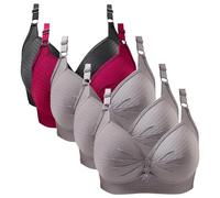 Imbottito gluteo Anello in acciaio senza lacci Sottile biancheria intima traspirante Confortevole Grande Vita Fibbia Brater Reggiseno Donna scollo a V Profondo Gilet Bralette Set Cucina Grembiule