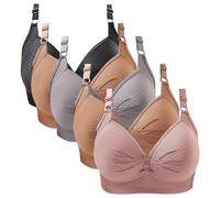 Imbottito gluteo Anello in acciaio senza lacci Sottile biancheria intima traspirante Confortevole Grande Vita Fibbia Brater Reggiseno Donna scollo a V Profondo Gilet Bralette Set Cucina Grembiule