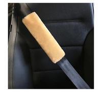 Imbottitura 2 Pezzi/set Protezioni Per Le Spalle Delle Cinture Di Sicurezza Coperture In Peluche Forniture Automobilistiche Proteggi Cintura(Camel)