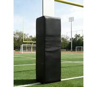 Imbottitura antiurto per pali da basket, cuscino di sicurezza per giocatori ad alto impatto, per luoghi sportivi interni ed esterni, involucro protettivo anti-collisione per pali strutturali, nero, 11