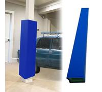 Imbottitura autoadesiva per pali da garage, altezza 1,8 m, cuscinetto di collisione per pali da 8-25 cm, cuscino protettivo anti-collisione per pali da parcheggio