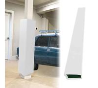 Imbottitura autoadesiva per pali da garage, altezza 1,8 m, cuscinetto di collisione per pali da 8-25 cm, cuscino protettivo anti-collisione per pali da parcheggio