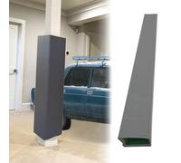 Imbottitura autoadesiva per pali da garage, altezza 1,8 m, cuscinetto di collisione per pali da 8-25 cm, cuscino protettivo anti-collisione per pali da parcheggio