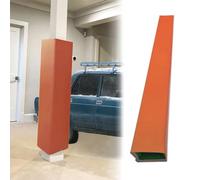 Imbottitura autoadesiva per pali da garage, altezza 1,8 m, cuscinetto di collisione per pali da 8-25 cm, cuscino protettivo anti-collisione per pali da parcheggio