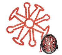 Imbottitura copricapo per biciclette in silicone, fodera in silicone per copritesta, Imbottiture per fodera Inserti per ciclismo Tappetini Copritesta, Cuscini copritesta traspiranti sostitutivi dei ta