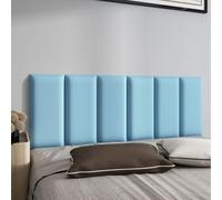 Imbottitura da parete per bambini con autismo, da rimuovere e incollare, pannelli da parete imbottiti, decorazione per camera dei bambini, 3D, per camera da letto, club di danza, blu, 3 pezzi