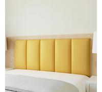 Imbottitura da parete per bambini con autismo, da rimuovere e incollare, pannelli da parete imbottiti, decorazione per camera dei bambini, 3D, per camera da letto, club di danza, giallo, 3 pezzi