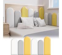 Imbottitura da parete per bambini, morbida, 3D, Peel & Stick, pannelli di sicurezza per asilo, cameretta dei bambini e dormitorio, protezione anti-urto (160 x 60 cm)
