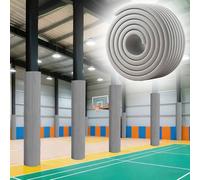 Imbottitura del Palo Copertura Avvolgente per Pali da Basket, Protezione per Parco Giochi, per Seminterrato, Anticollisione per Garage(Gray,10pcs)