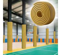 Imbottitura del Palo Copertura Avvolgente per Pali da Basket, Protezione per Parco Giochi, per Seminterrato, Anticollisione per Garage(Yellow,10pcs)