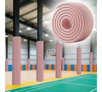 Imbottitura del Palo Copertura Avvolgente per Pali da Basket, Protezione per Parco Giochi, per Seminterrato, Anticollisione per Garage(Pink,10pcs)