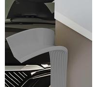 Imbottitura del Palo Imbottitura Morbida Antiurto per Pali, Imbottitura Autoadesiva per Pali da Garage/Cantina, Cuscinetto di Protezione Antiurto(Gray,10pcs)