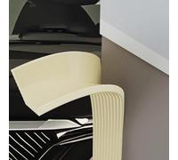 Imbottitura del Palo Imbottitura Morbida Antiurto per Pali, Imbottitura Autoadesiva per Pali da Garage/Cantina, Cuscinetto di Protezione Antiurto(Beige,10pcs)