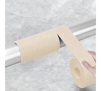 Imbottitura del Palo Imbottitura Morbida Avvolgente per Palo in Metallo, Imbottitura di Ricambio Ammortizzante per Palo da Garage, Imbottitura Murale Anticollisione(Beige,10pcs)