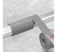 Imbottitura del Palo Imbottitura Morbida Avvolgente per Palo in Metallo, Imbottitura di Ricambio Ammortizzante per Palo da Garage, Imbottitura Murale Anticollisione(Gray,10pcs)