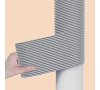 Imbottitura del Palo Imbottitura Morbida per Avvolgere il Palo Metallico, Cuscinetto Autoadesivo Anticollisione per Pali da Garage/Cantina, Cuscinetto di Protezione(Gray,10pcs)