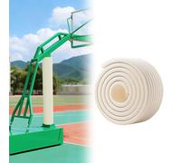 Imbottitura del Palo Imbottitura per Pali da Esterno Completamente Rivestita, Imbottitura Autoadesiva per Pali da Garage Quadrati e Rotondi, Cuscino per Colonna da Interrare(Beige,10pcs)