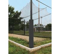 Imbottitura del Palo Imbottitura per Palo da Basket da Esterno, Quadrata, Avvolgente, da 1,2m, Copertura Protettiva in Schiuma Ad Alta Resistenza per Garage Interrati(Black,8"x8" (20x20cm))