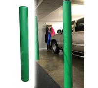 Imbottitura del Palo Imbottitura Verde per Pali da Basket da Garage, Altezza 102, 133, 183 cm, Coperture Decorative per Pali in Metallo, Tappetino Protettivo(H 72 inch/183cm,Dia 5in/12.7cm)