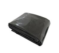 Imbottitura Dell'HDPE Impermeabile E Impermeabile del Tetto, Membrana Impermeabile del Serbatoio dello Stagno dei Pesci dello Stagno, Nera, Spessa 0.5mm(4x4m)
