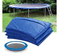 Imbottitura di sicurezza per trampolino da 3,4 m, in schiuma, di ricambio, copertura a molla, accessorio per bambini, per divertimento all'aperto, sicuro e morbido