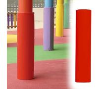Imbottitura for Pali Rotondi for Tutte Le Stagioni, Copertura Avvolgente di Sicurezza for comunità/Parco Giochi, Protezione Anti-collisione Professionale(Red,Dia-8"/20.3cm)