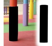 Imbottitura for Pali Rotondi for Tutte Le Stagioni, Copertura Avvolgente di Sicurezza for comunità/Parco Giochi, Protezione Anti-collisione Professionale(Black,Dia-3.5"/8.9cm)