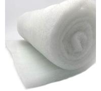Imbottitura in ovatta / tessuto non tessuto, 1,6 m di larghezza 100g/m2 Bianco