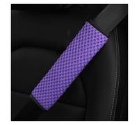 Imbottitura Massaggio Traspirante Mesh Coprispalla Per Auto Per Interni Cintura Di Sicurezza Per Spalla Articolo Decorativo Proteggi Cintura(PURPLE)