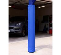 Imbottitura Pali Basket Imbottitura per Palo Tondo da Esterno, Imbottitura di Sicurezza per Pali Tondi da 6 a 20 cm, Cuscino Avvolgente per Colonna con Chiusura a Scatto(Blue,Dia 7.5in(19.1cm) Pole)