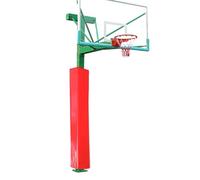 Imbottitura per bastoni da basket per una protezione completa, resistente agli urti e facile da installare, adatto per scuole e palestre