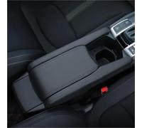 Imbottitura per bracciolo Accessori Per Auto Interni, In Microfibra In Pelle Per Console, Bracciolo Custodia Per Civic 10th 2016 2017 2018(Black 1)