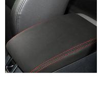 Imbottitura per bracciolo Copertura Protettiva Bracciolo Auto Controllo Centrale Interni Per Golf 6 Per MK6 2010 2011 2012 2013(Black red thread)
