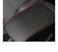 Imbottitura per bracciolo Copertura Protettiva Bracciolo In Pelle Per Auto Controllo Centrale Interni Per Golf 7 Per MK7 2012-2019(Black red thread)