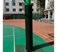 Imbottitura per canestro da basket, 1,8 m, in schiuma, per uso esterno, adatto per pilastri di diametro da 2,5 a 25,4 cm, ideale per cantine, garage, parchi giochi