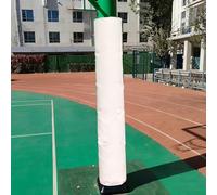Imbottitura per canestro da basket - 1,8 m in schiuma per uso esterno, adatto per pilastri di diametro da 2,5 a 25,4 cm, ideale per cantine, garage e parchi giochi