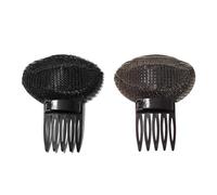 Imbottitura Per Capelli Gonfi Sui Capelli Anteriori - Inserti In Spugna Volume Bump | Base Per Capelli Anteriore Con Buona Presa In Spugna, Pettine Per Capelli Con Frangia E Bigodino, Pettini Per Cape