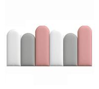 Imbottitura per cuscini da parete, Pannelli Murali Autoadesivi 3D Testiera Multicolor 55x(150-200) cm(Pink,55x150cm)