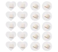 Imbottitura per fasce per capelli, 20 pezzi, base fai da te per fasce per capelli, ornamenti elastici fatti a mano, per tavolo da toeletta, bagno, viaggi, donne, ragazze e tea