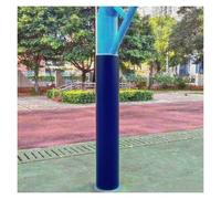 Imbottitura per Pali da Basket da Esterno - Adatta a Pali da 2 a 8 Piedi, Imbottitura in Cotone Perlato da 0,8 Pollici, Resistente Copertura Nera e Blu per l'uso in Garage, Protegge e miglio