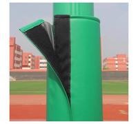 Imbottitura per Pali da Basket Imbottitura Sicurezza Resistente Avvolgere Attorno Pali Metallici Rotondi da 2" a 10,5", Impermeabile Resistente per Garage e scantinati,Green h/5',D 3"