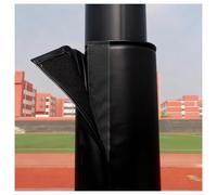 Imbottitura per Pali da Basket Imbottitura Sicurezza Resistente Avvolgere Attorno Pali Metallici Rotondi da 2" a 10,5", Impermeabile Resistente per Garage e scantinati,Black h/6',D 8"