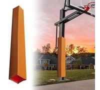 Imbottitura per palo da basket, copertura protettiva con chiusura a gancio e anello per la sicurezza di palestra, cantina e parco giochi