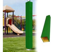 Imbottitura per Palo da Basket Imbottitura per Pali da Gioco per Esterni, Anticollisione, Protezione e Sicurezza per Bambini, Imbottitura Avvolgente per Pali(Green,7"x7"/18x18cm)