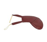 Imbottitura per Poggiaspalla per Violino, Pelle di Pecora Marrone Pregevole Fattura Imbottitura per Mentoniera per Violino Delicata Sulla Pelle per Esercitarsi (1/2 1/4)