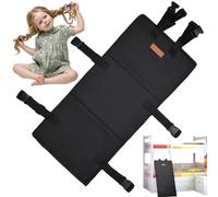 Imbottitura per scaletta per letto a castello|Coperchio per scaletta per letto a castello, imbottiture 31x15, gradini pieghevoli con fibbie regolabili, impediscono l'arrampicata per i bambini