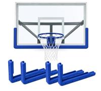 Imbottitura per tabellone da basket per assorbire gli urti del cerchio | Paraurti in schiuma, protezione di sicurezza per canestro, per interni/esterni, stadi, campus, per 1,5x1,05m