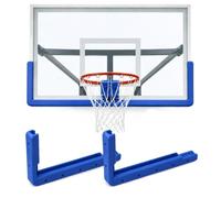 Imbottitura per tabellone da basket per assorbire gli urti del cerchio | Paraurti in schiuma, protezione di sicurezza per canestro, per interni/esterni, stadi, campus, per 1,5x1,05m
