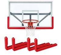 Imbottitura per tabellone da basket per assorbire gli urti del cerchio | Paraurti in schiuma, protezione di sicurezza per canestro, per interni/esterni, stadi, campus, per 1,5x1,05m